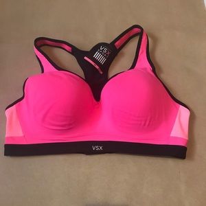 NWT - VS Hot Pink Sports Bra